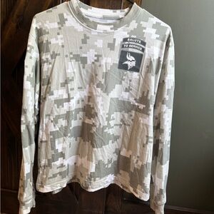 Camouflage NFL Minnesota Vikings Nike Long Sleeve Shirt